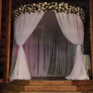 עיצוב חופה עגולה